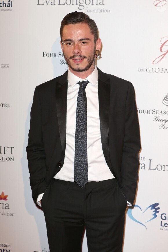 Maximilien Philippe (The Voice 3) - Soirée "Global Gift Gala 2014 " à l'hôtel Four Seasons George V à Paris le 12 mai 2014.