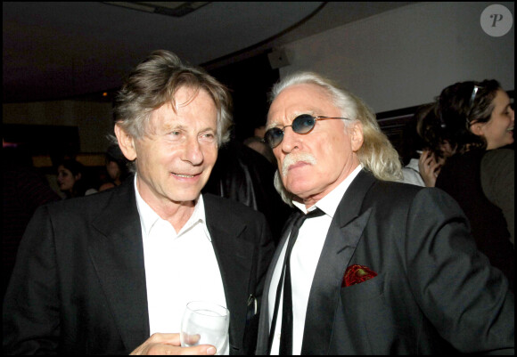Christophe et Roman Polanski en 2005 à Paris. 