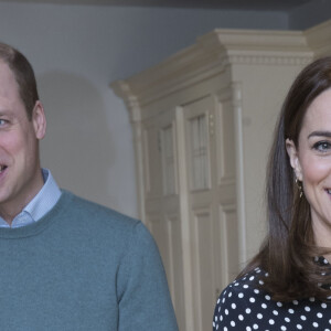Le prince William et Catherine Kate Middleton participent aux activités de Savannah House dans le comté de Meath, Irlande le 4 mars 2020.