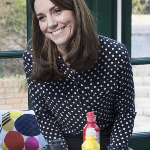 Le prince William et Catherine Kate Middleton participent aux activités de Savannah House dans le comté de Meath, Irlande le 4 mars 2020.