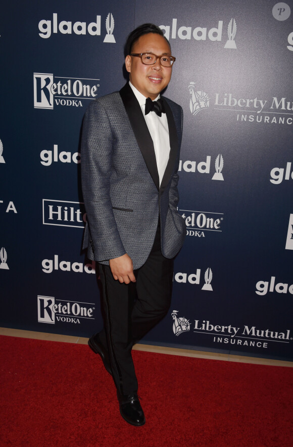 Nico Santos à la 28ème soirée annuelle GLAAD Media Awards à Los Angeles, le 2 avril 2017 © CPA/Bestimage