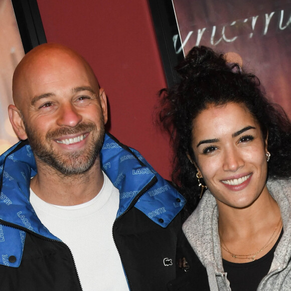 Franck Gastambide et sa compagne Sabrina Ouazani - Avant-première du film "Docteur" au cinéma Publicis à Paris le 21 novembre 2019. © Coadic Guirec/Bestimag