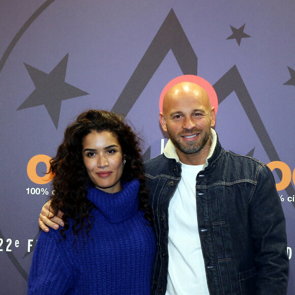 Sabrina Ouazani et son compagnon Franck Gastambide - 22ème Festival International du Film de Comédie de l'Alpe d'Huez le 16 janvier 2019. © Dominique Jacovides/Bestimage