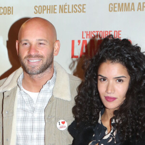 Franck Gastambide, Sabrina Ouazani - Avant-première du film "L'histoire de l'amour" au Gaumont Capucines à Paris le 7 novembre 2016. © CVS/Bestimag