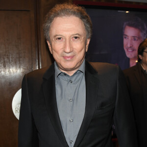 Exclusif - Michel Drucker - Frédéric François fête ses 50 ans de carrière avec un concert au Grand Rex à Paris et une tournée en France le 12 octobre 2019 © Guirec Coadic / Bestimage