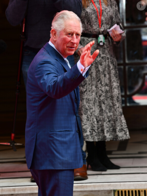 Le prince Charles - Arrivées sur le red carpet de la soirée "Prince's Trust Awards" au Palladium à Londres. Le 11 mars 2020