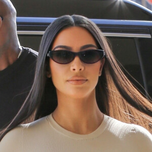 Exclusif - Kim Kardashian et Scott Disick font du shopping chez Nordstrom pour l'émission "L'Incroyable Famille Kardashian" à Los Angeles, Californie, Etats-Unis, le 6 mars 2020.
