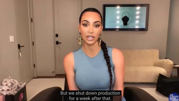 Kim Kardashian s'explique après sa grande bagarre avec sa soeur Kourtney, le 1er avril 2020.