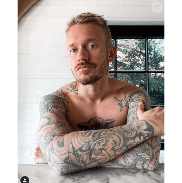 Nicolas Godard, le compagnon d'Aurélie Van Daelen. Mars 2020.