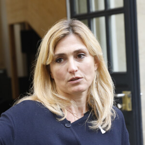 Julie Gayet (Ambassadrice de la Fondation des femmes) lors de la présentation de la Cité Audacieuse avant l'inauguration du 5 mars, à Paris, France, le 3 mars 2020. © Marc Ausset-Lacroix/Bestimage