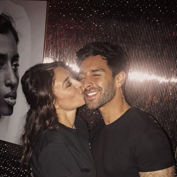Valentin Léonard et Rachel Legrain-Trapani sur Instagram, février 2020.