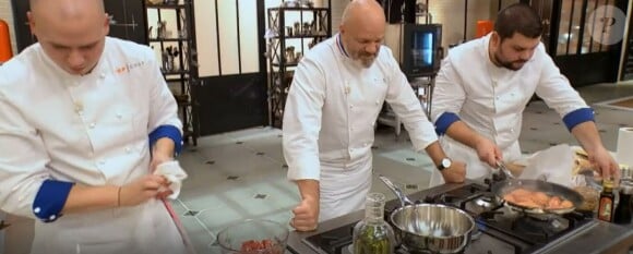 Martin, Philippe Etchebest et Gratien - épisode de "Top Chef 2020" du 8 avril, sur M6