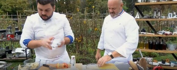 Gratien et Philippe Etchebest - épisode de "Top Chef 2020" du 8 avril, sur M6