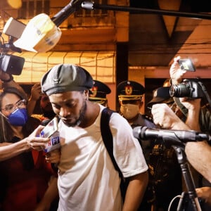 Ronaldinho a été libéré de prison le 7 avril 2020, après un mois d'incarcération, et est assigné à résidence à l'hôtel d'Asuncion, au Paraguay. EFE / Nathalia Aguilar