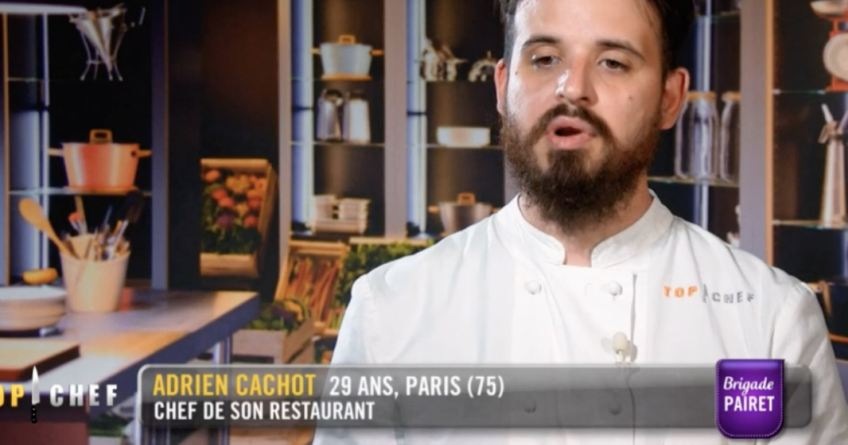 Adrien dans Top Chef mercredi 18 mars 2020 sur M6. Purepeople