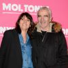 Estelle Denis et son compagnon Raymond Domenech - Avant-première du film "Moi, Tonya" au cinéma l'UGC Normandie à Paris le 15 janvier 2018. © Coadic Guirec/Bestimage
