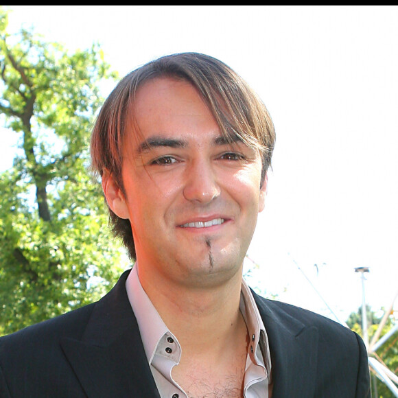 Cyril Lignac en conférence de presse chez M6, le 1er septembre 2006