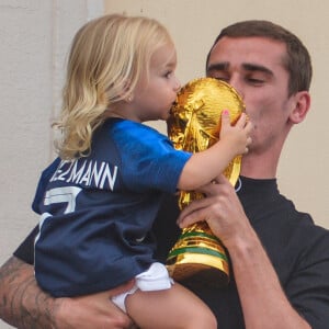 Antoine Griezmann revient dans sa ville natale de Mâcon pour célébrer son titre de champion du monde le 20 juillet 2018.