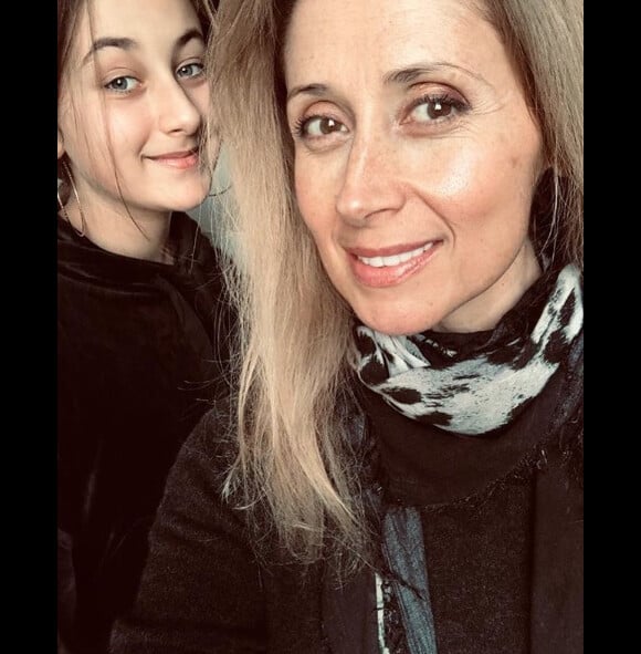 Lara Fabian et sa fille Lou sur Instagram. Le 1er décembre 2019.
