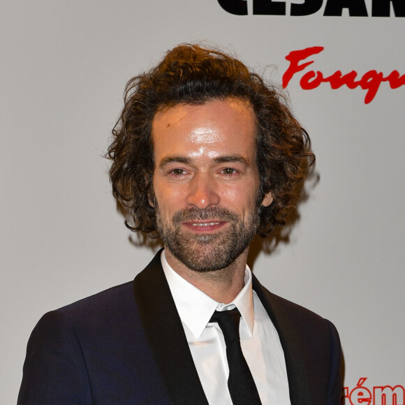 Romain Duris - Photocall du dîner de la 44ème cérémonie des César au Fouquet's à Paris. Le 22 février 2019 © Pierre Perusseau / Bestimage