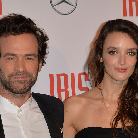 Romain Duris, Charlotte Le Bon (habillée en Dior) et Jalil Lespert - Avant-première du film "Iris" au cinéma Gaumont Champs-Elysées à Paris, le 14 novembre 2016. © Veeren/Bestimage