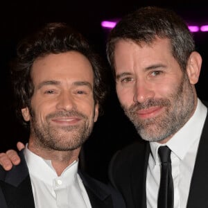 Romain Duris et Jalil Lespert - Avant-première du film "Iris" au cinéma Gaumont Champs-Elysées à Paris, le 14 novembre 2016. © Veeren/Bestimage