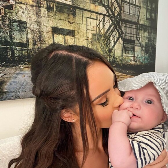 Nabilla Benattia et Milann, le 1er mars 2020