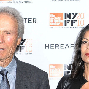Clint Eastwood et Dina Ruiz 11/10/2010 - New York