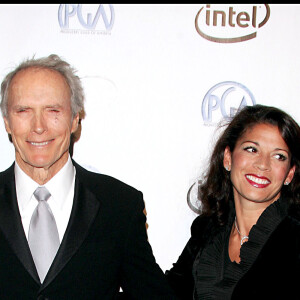 Clint Eastwood et sa femme Rita. 22/01/2006 - Los Angeles
