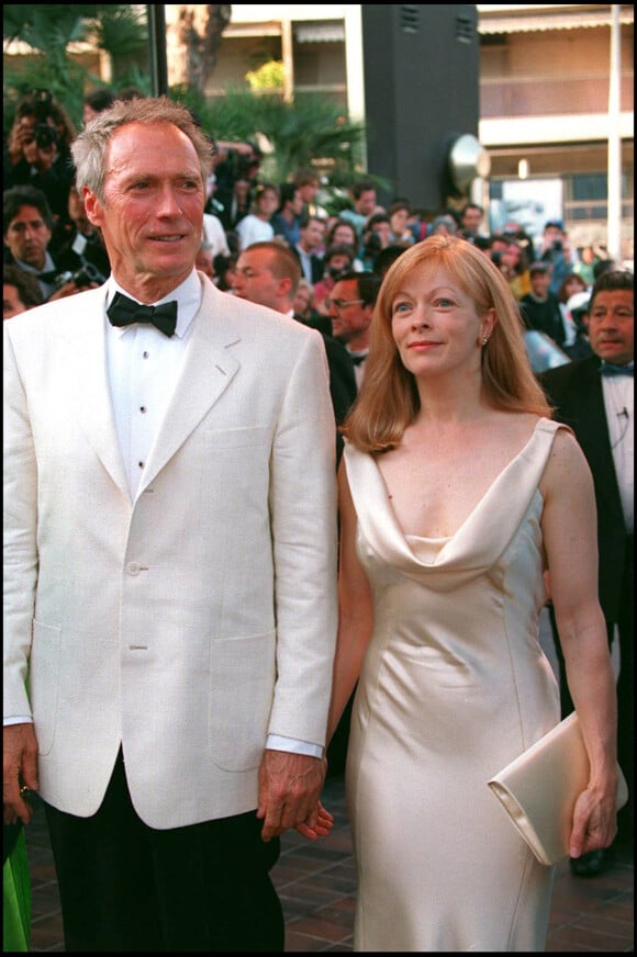 Clint Eastwood et Frances Fisher en 1994 - Cannes