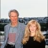 Clint Eastwood et Frances Fisher, archives.