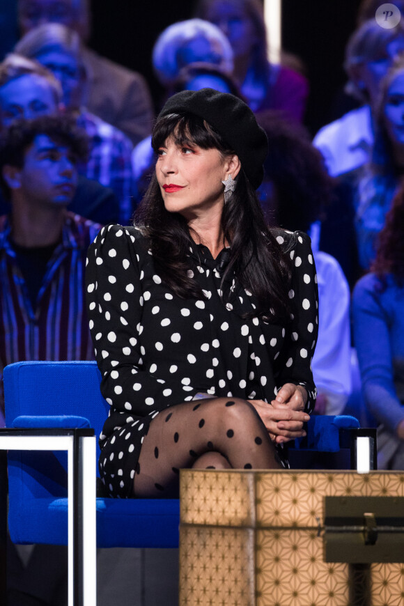 Exclusif - Lio - Enregistrement de l'émission "La boite à secrets", présentée par F.Bollaert, qui sera diffusée le 18 octobre sur France 3 en prime time. Le 7 octobre 2019 © Tiziano Da Silva / Bestimage
