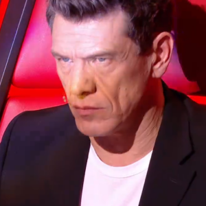 Marc Lavoine lors de l'épreuve des K.O dans "The Voice 2020". Émission du samedi 25 avril 2020, TF1