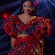 Nessa lors de l'épreuve des K.O dans "The Voice 2020" - Talent de Pascal Obispo. Émission du samedi 25 avril 2020, TF1