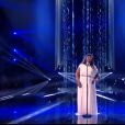 Verushka lors de l'épreuve des K.O dans "The Voice 2020" - Talent de Pascal Obispo. Émission du samedi 25 avril 2020, TF1