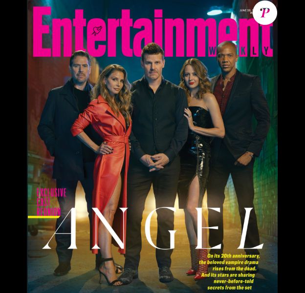 Les acteurs d'Angel fête les 20 ans de la série pour Entertainment Weekly. Juin 2019