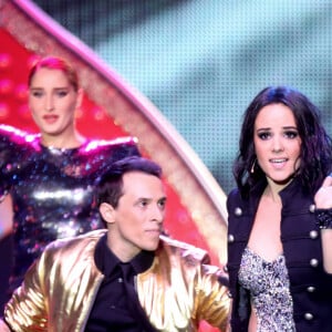 Exclusif - Alizée et son mari Grégoire Lyonnet - Tournage de l'émission "Tous au Moulin Rouge pour le Sidaction" au Moulin Rouge à Paris le 20 mars. L'émission sera diffusée sur France 2 le samedi 25 mars 2017 à 21h00. © Cyril Moreau - Dominique Jacovides / Bestimage