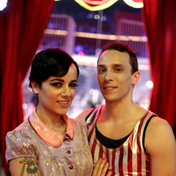 Exclusif -Alizée et Grégoire Lyonnet - Backstage - 53ème Gala de l'union des artistes au Cirque d'Hiver Bouglione à Paris le 12 juin 2016. Diffusion sur France 2 le 26 novembre prochain. © Dominique Jacovides / Bestimage