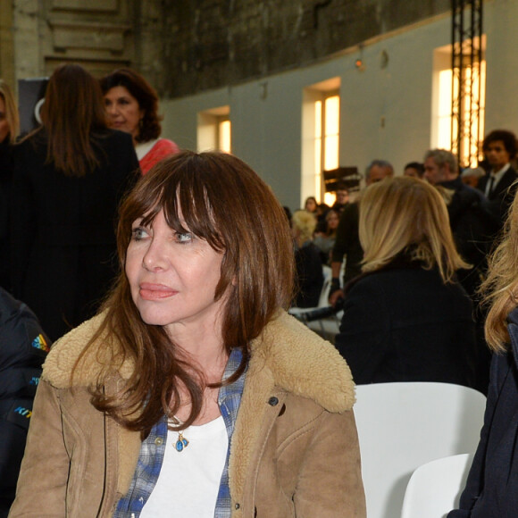 Emmanuelle Seigner, guest, Marie-Amélie Seigner - People au défilé de mode Haute-Couture printemps-été 2020 Alexandre Vauthier à Paris. Le 21 janvier 2020 © Veeren - Christophe Clovis / Bestimage
