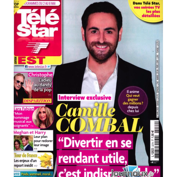 Magazine "Télé Star" en kiosques le 27 avril 2020.