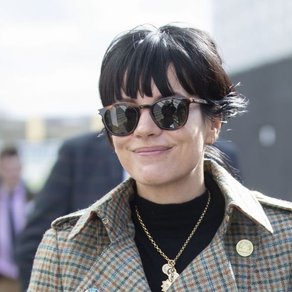 Lily Allen - Arrivées au Festival Cheltenham - Jour quatre, le 13 mars 2020.
