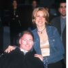Christopher Reeve et sa femme Dana au spectacle The Big Show à New York, en 2000
