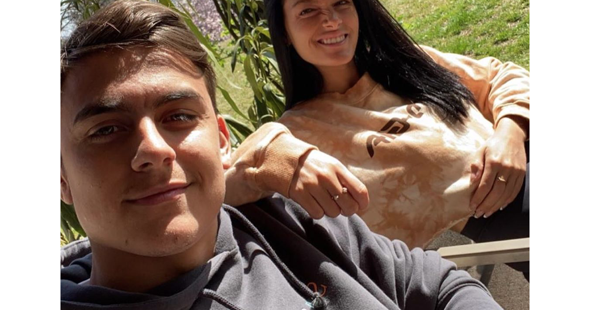 Paulo Dybala et sa compagne Oriana Sabatini ont tous les deux