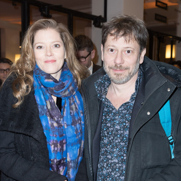 Mathieu Amalric et sa compagne Barbara Hannigan - Arrivées lors de la 43ème cérémonie des Cesar à la salle Pleyel à Paris, le 2 mars 2018. © Dominique Jacovides - Olivier Borde / Bestimage