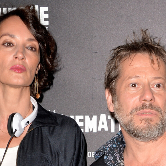 Jeanne Balibar et Mathieu Amalric - Avant-première du film "Barbara" à la cinémathèque française de Paris, France, le 4 septembre 2017. © Veeren/Bestimage