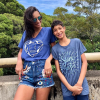 Lais Ribeiro et son fils, autiste. Mai 2020.