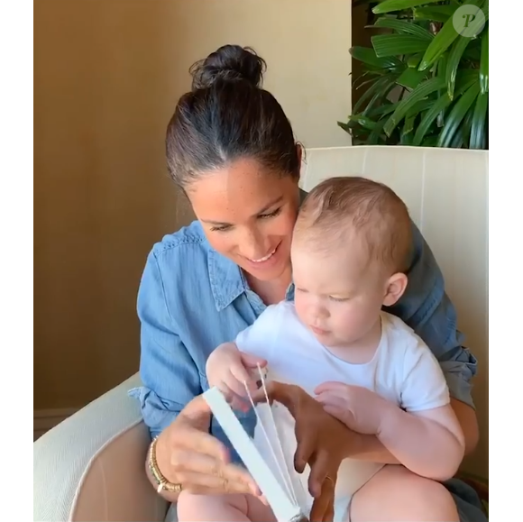 Meghan Markle et son fils Archie sur Instagram, le 6 mai 2020.
