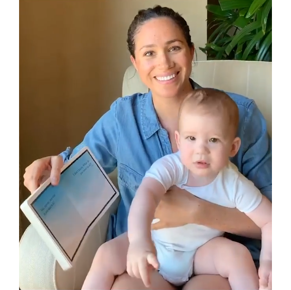 Meghan Markle et son fils Archie sur Instagram, le 6 mai 2020.