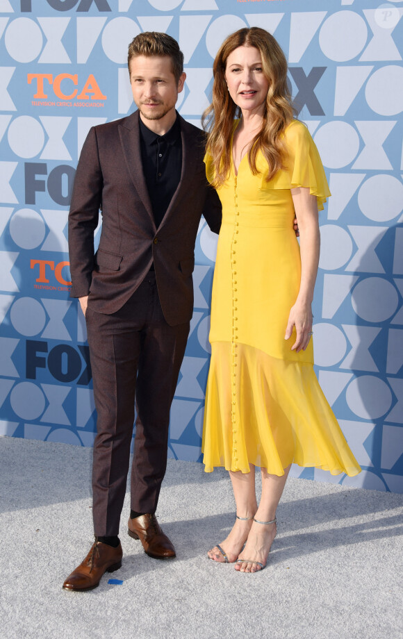 Matt Czuchry et Jane Leeves le 7 août 2019 à la sroiée d'été FOX Summer TCA 2019 All-Star aux Studios FOX à Los Angeles. © Janet Gough / AFF-USA.com