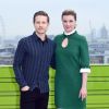 Matt Czuchry et Emily VanCamp à Londres en avril 2018 pour la promotion de la série The Resident. ©Ian West/PA Wire/ABACAPRESS.COM